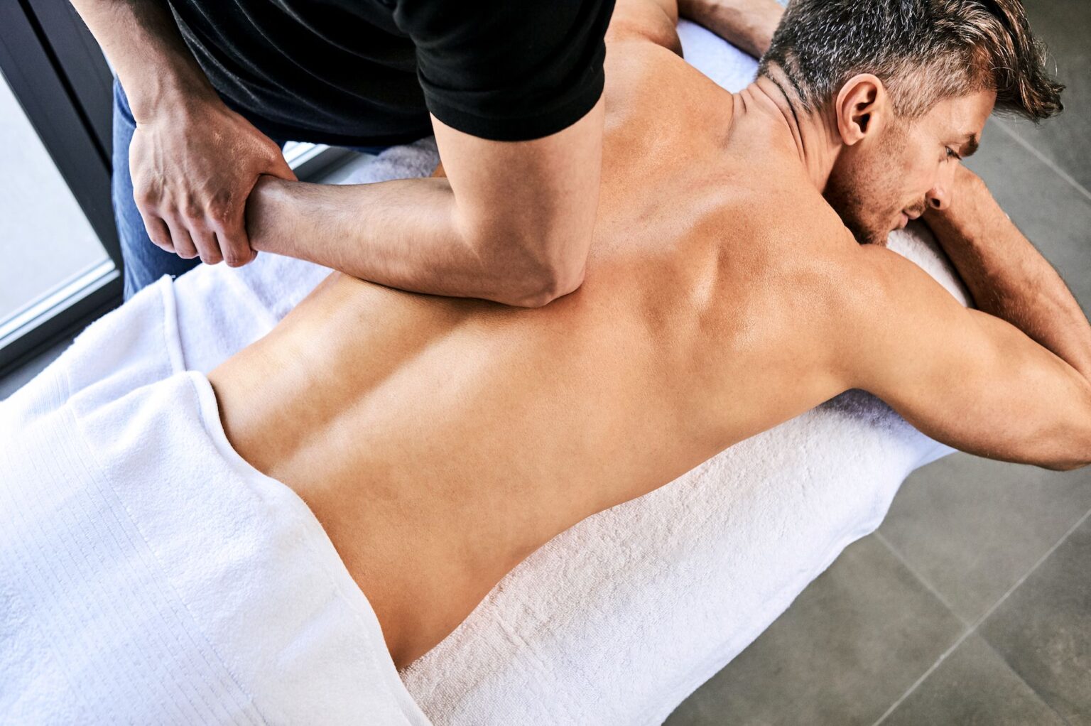 Straight Friend Massage
